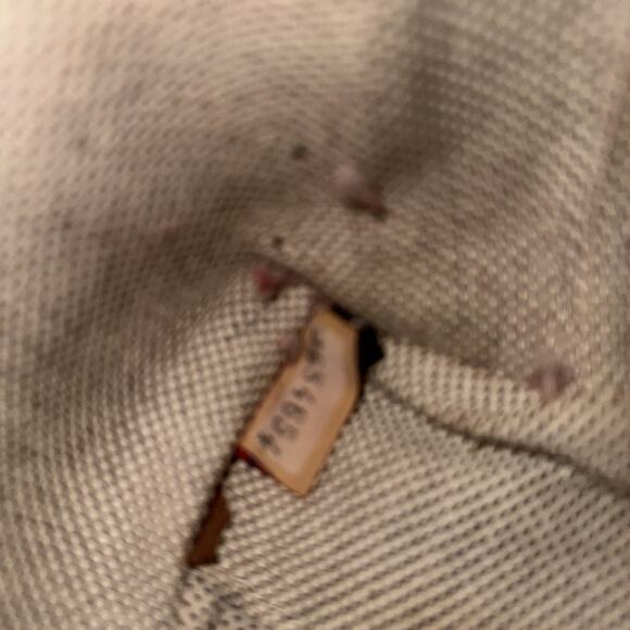 Vintage Dooney & Bourke Canvas Leather Satchel Hand Bag AuthenticConfirmed Small - Picture 6 of 9